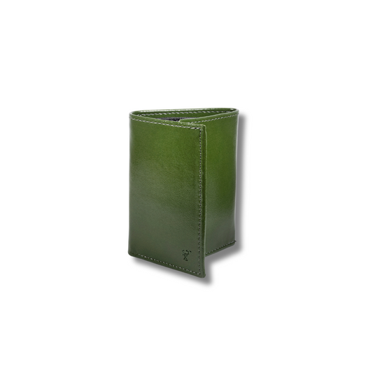 Billetera Trifold Verde